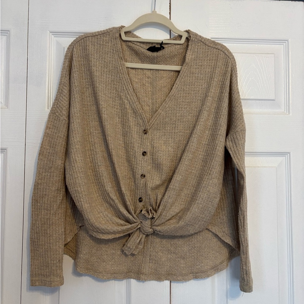 Urban Outfitters Beige Knit Sweater